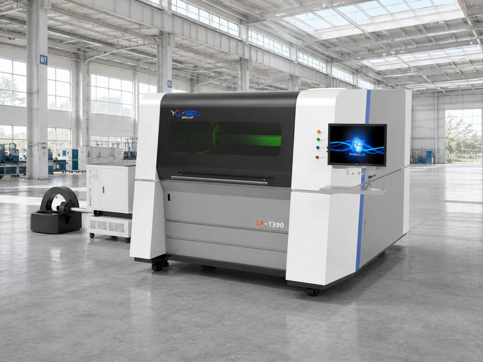 Compact enclosed laser LF1390. The image is for reference. Actual appearance and configuration may vary.