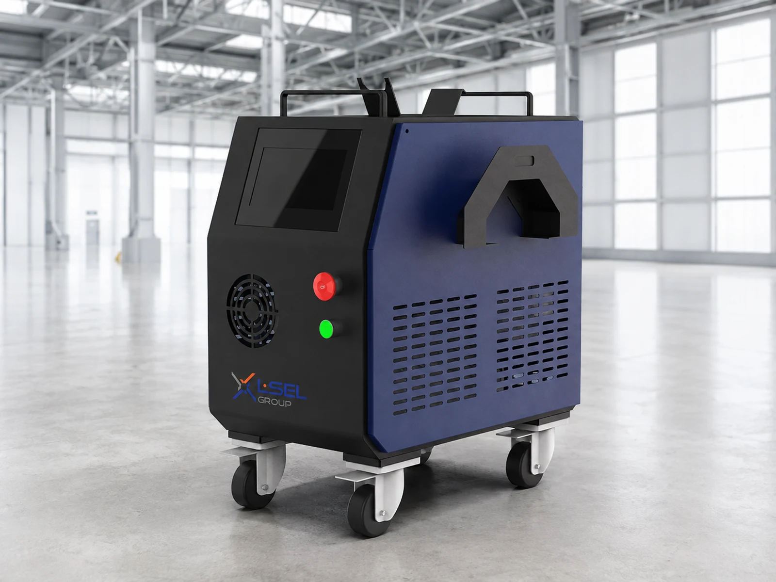 MK-AW air-cooled laser welding. The image is for reference. Actual appearance and configuration may vary.