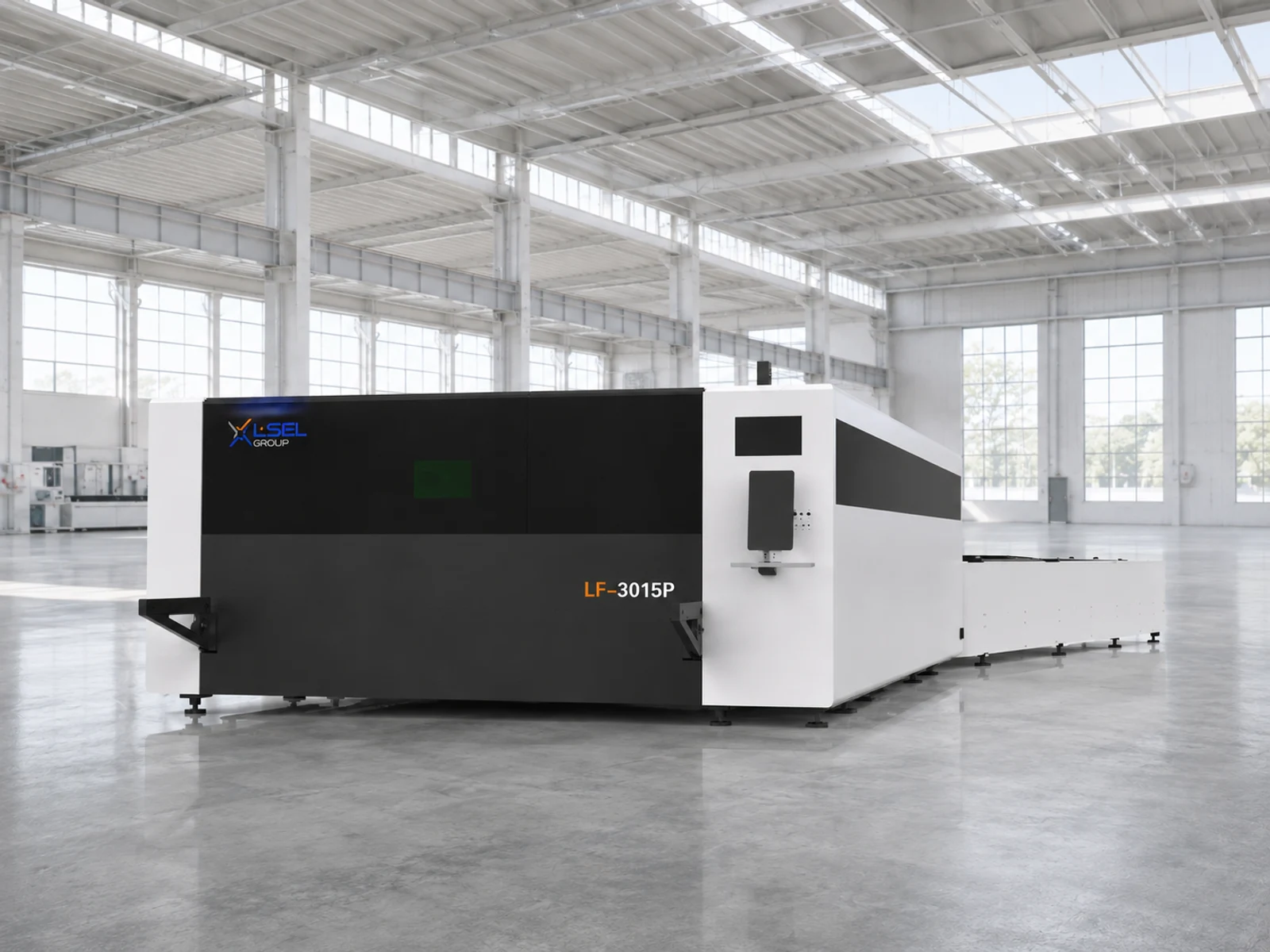 LF3015P compact enclosed sheet laser. The image is for reference. Actual appearance and configuration may vary.