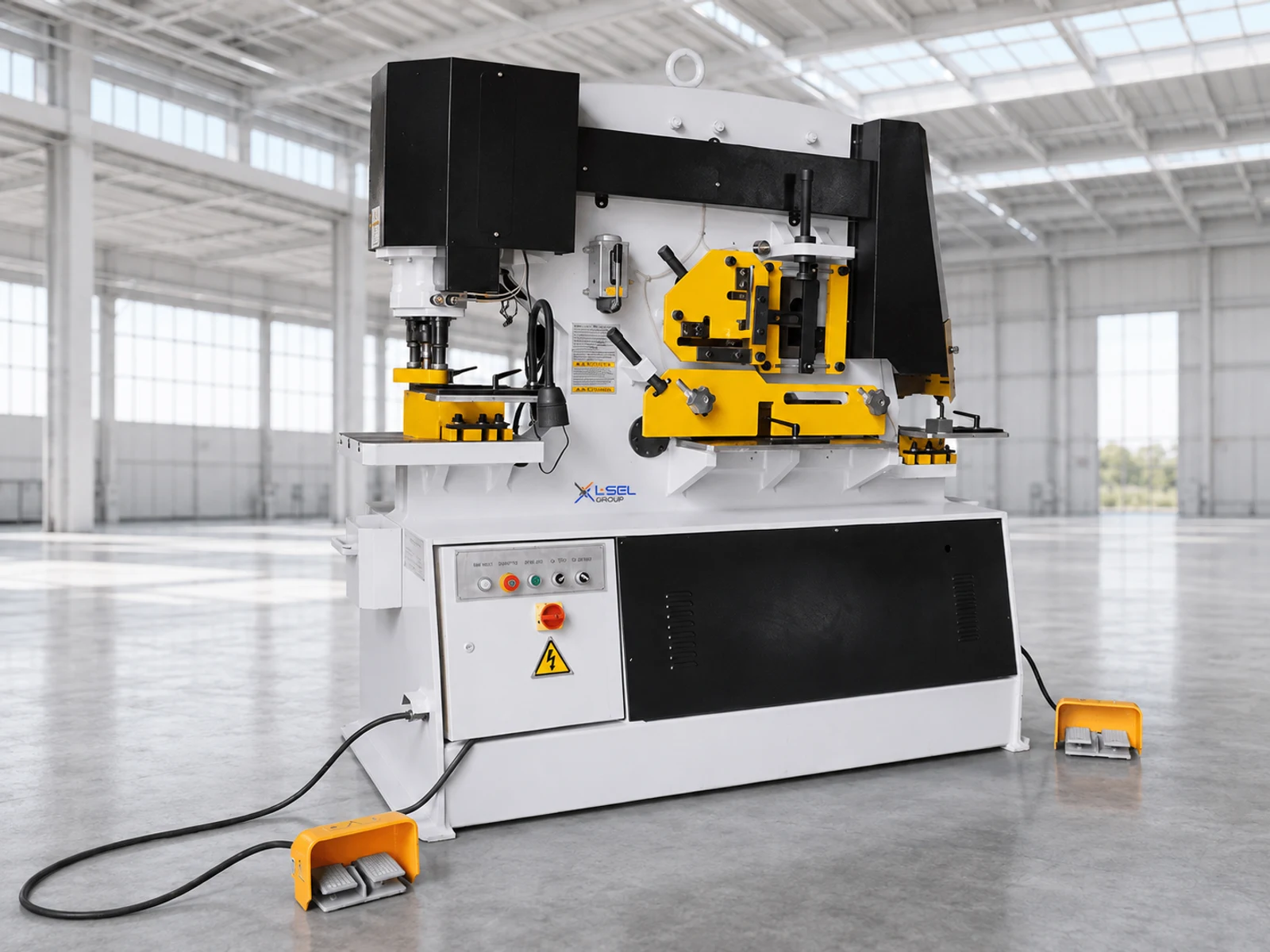 Q35Y hydraulic ironworkers. The image is for reference. Actual appearance and configuration may vary.