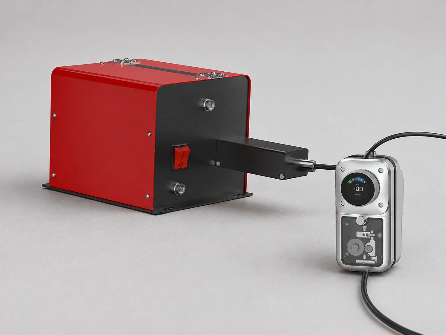 Wire feeding and replaceable components. Example product in this category. The studio background is retouched; the version and supplied items are confirmed on request.